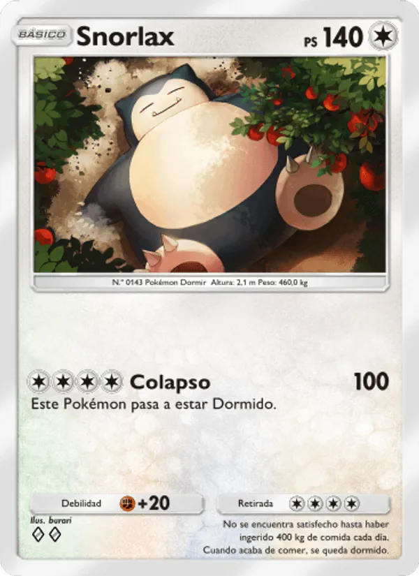 Snorlax · Luz Triunfal 063/75