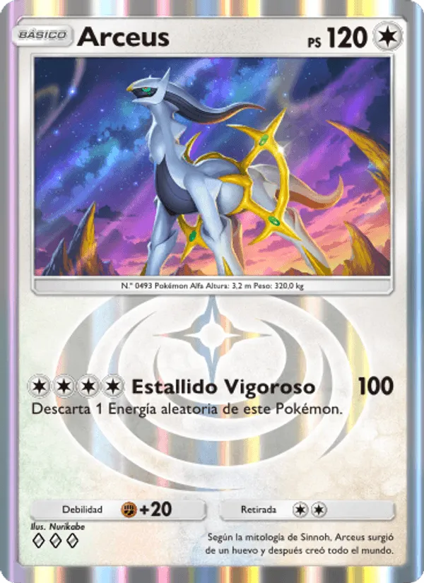 Arceus · Luz Triunfal 070/75