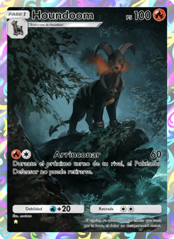 Houndoom · Luz Triunfal 076/75