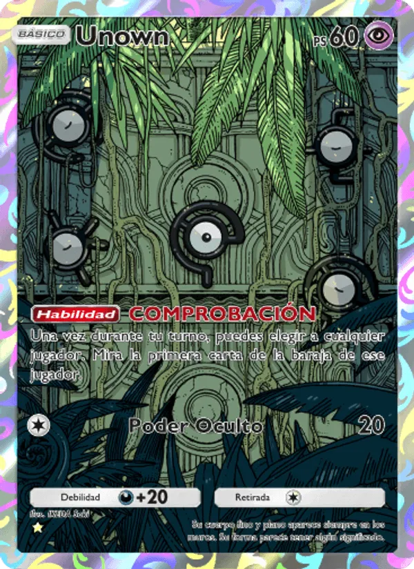 Unown · Luz Triunfal 078/75