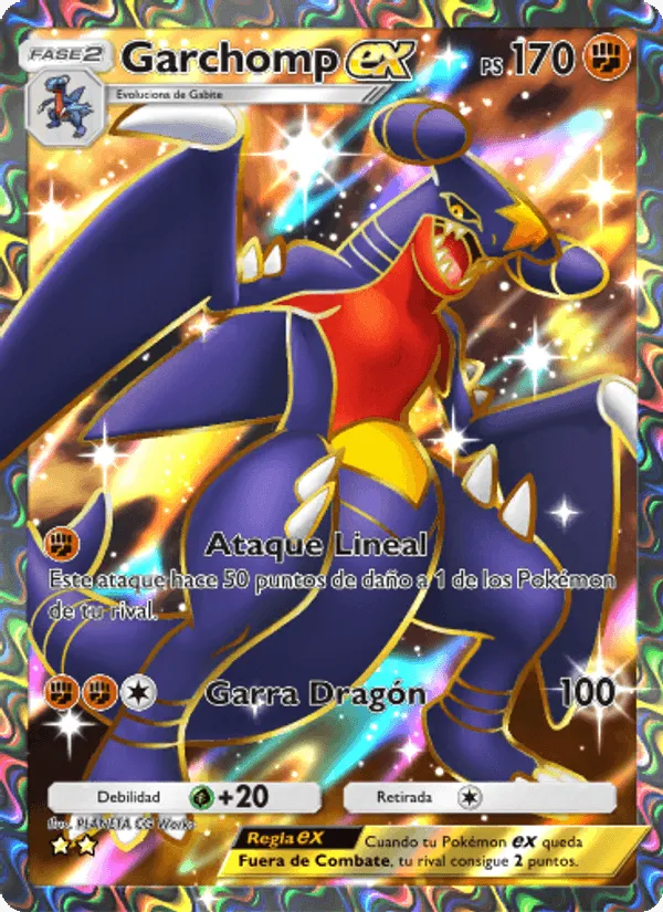 Garchomp ex · Luz Triunfal 084/75