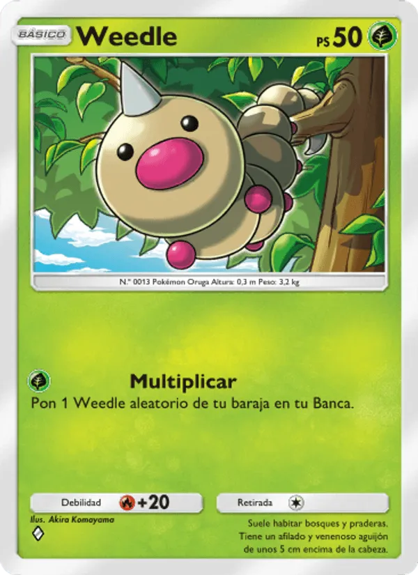 Weedle · Festival Brillante 001/72