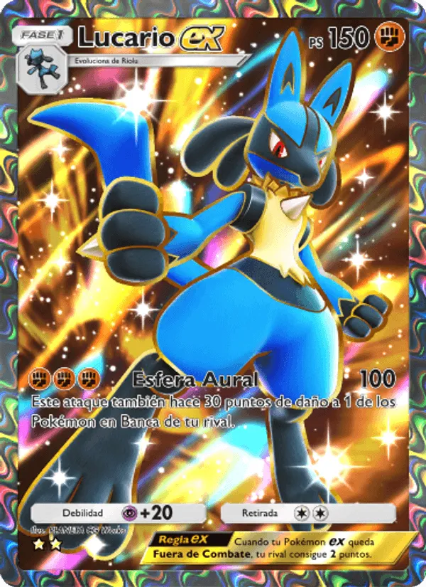 Lucario ex · Festival Brillante 084/72