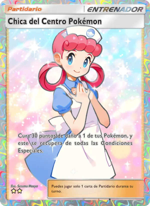Chica del Centro Pokémon · Festival Brillante 089/72