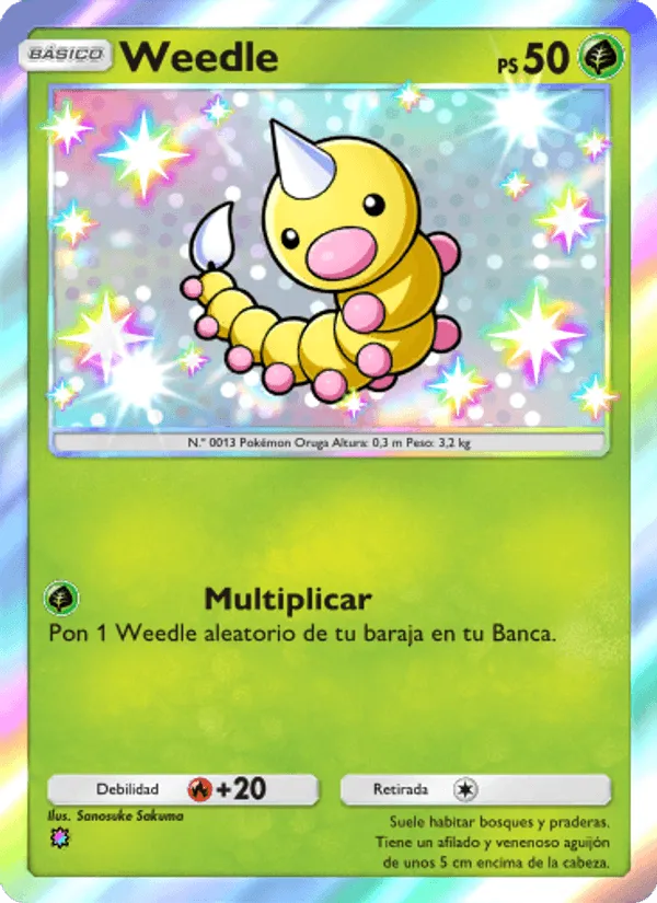Weedle · Festival Brillante 097/72