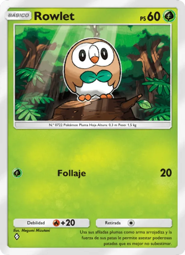 Rowlet · Guardianes Celestiales 009/155