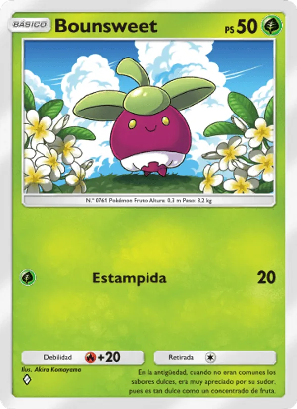 Bounsweet · Guardianes Celestiales 018/155