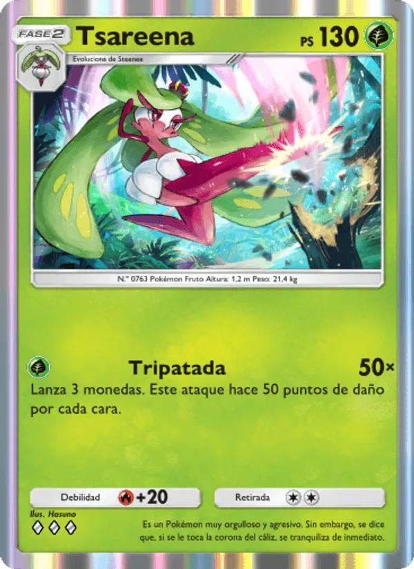 Tsareena · Guardianes Celestiales 020/155