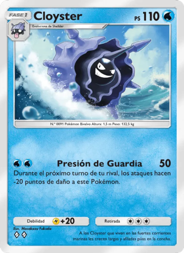 Cloyster · Guardianes Celestiales 043/155
