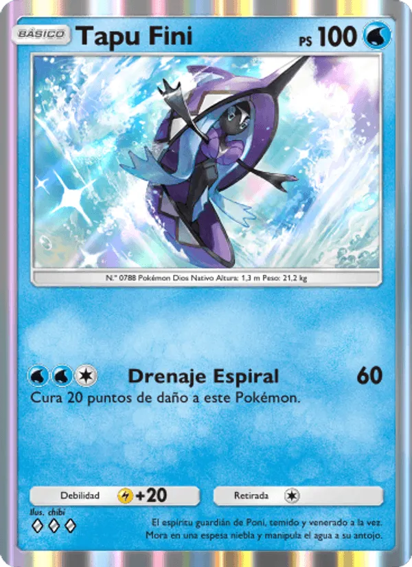 Tapu Fini · Guardianes Celestiales 056/155