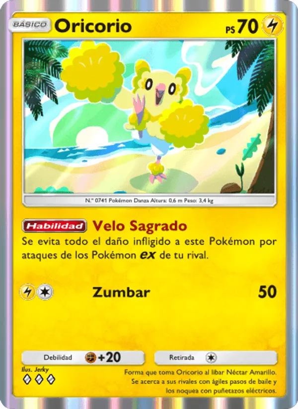 Oricorio · Guardianes Celestiales 066/155