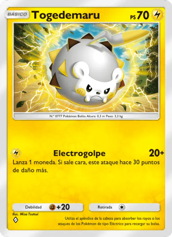 Togedemaru · Guardianes Celestiales 067/155