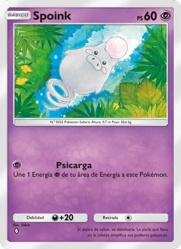 Spoink · Guardianes Celestiales 071/155
