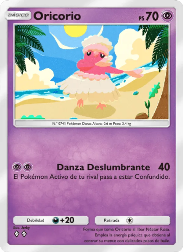 Oricorio · Guardianes Celestiales 076/155