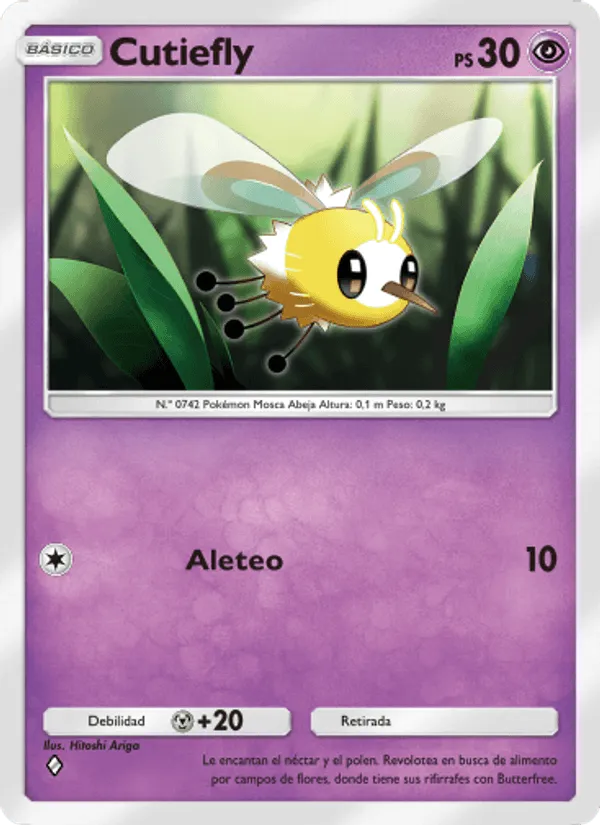 Cutiefly · Guardianes Celestiales 078/155