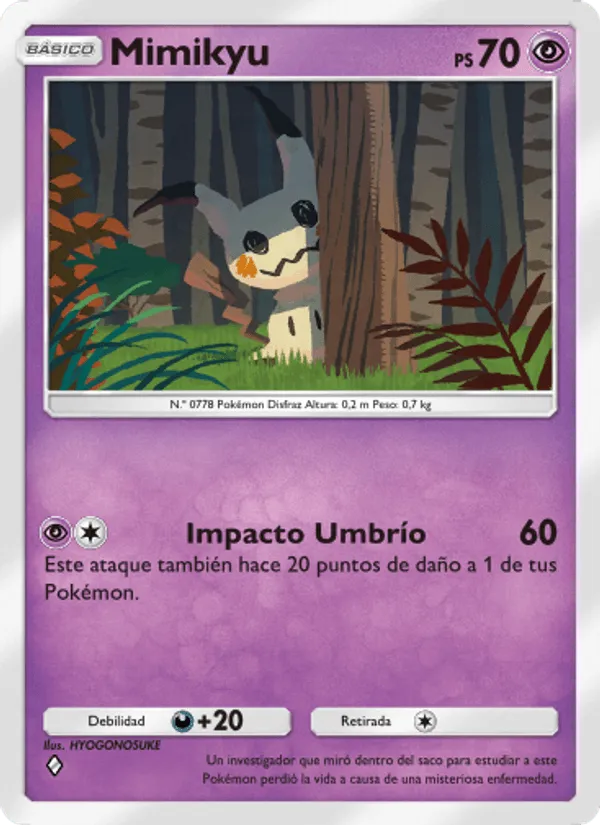 Mimikyu · Guardianes Celestiales 083/155