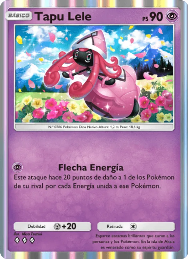 Tapu Lele · Guardianes Celestiales 084/155