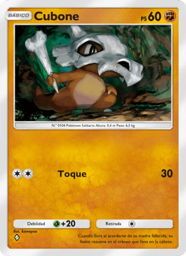 Cubone · Guardianes Celestiales 089/155