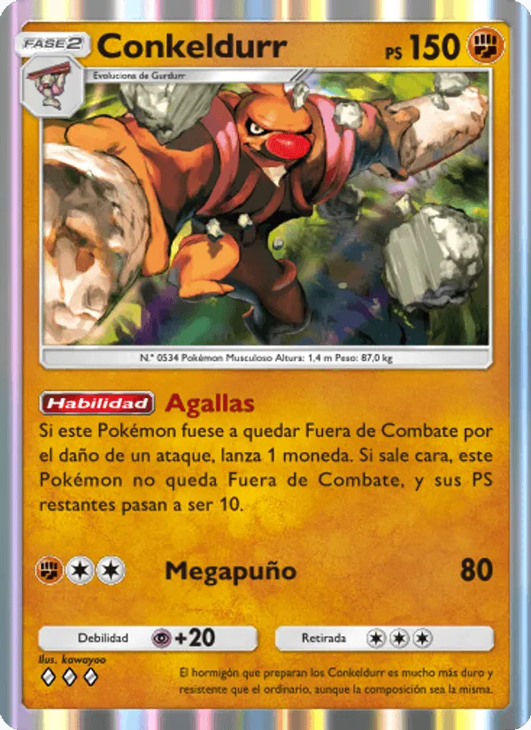 Conkeldurr · Guardianes Celestiales 096/155