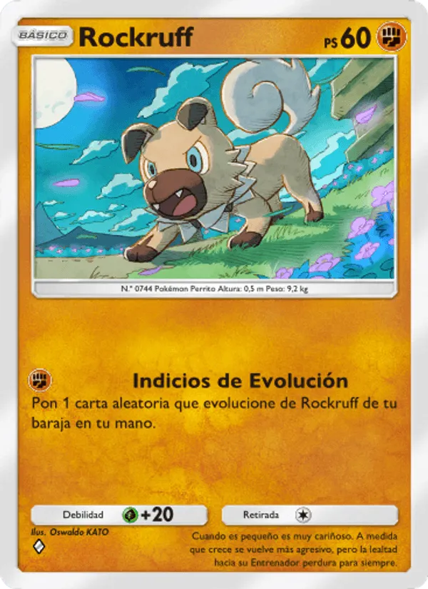 Rockruff · Guardianes Celestiales 098/155