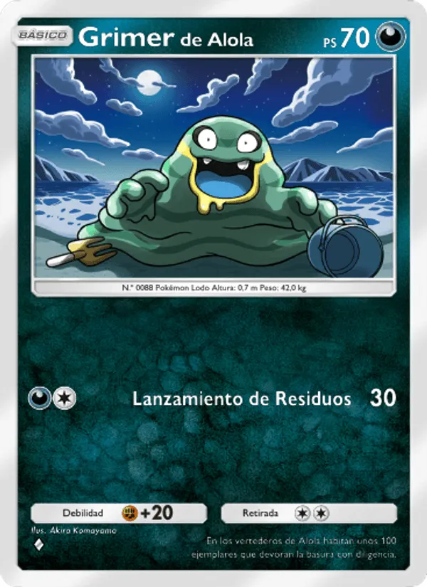 Grimer de Alola · Guardianes Celestiales 110/155