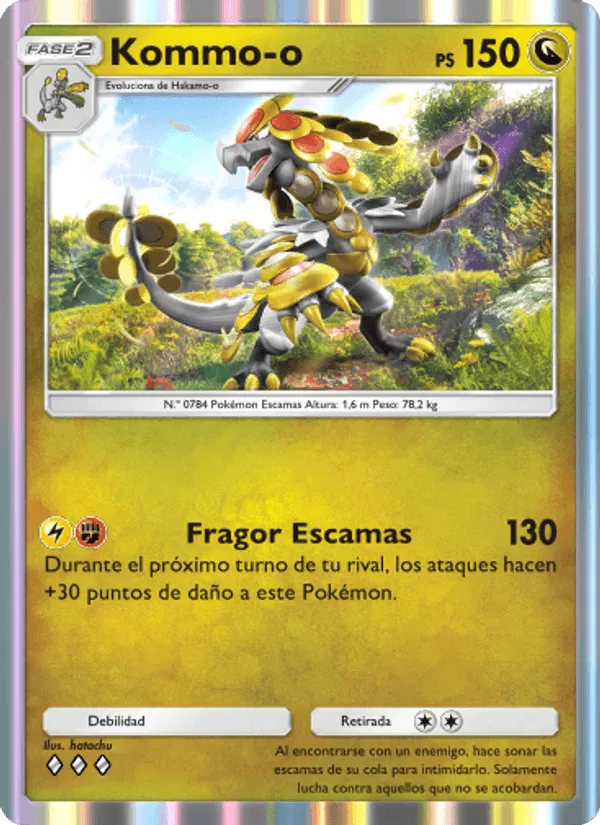 Kommo-o · Guardianes Celestiales 127/155