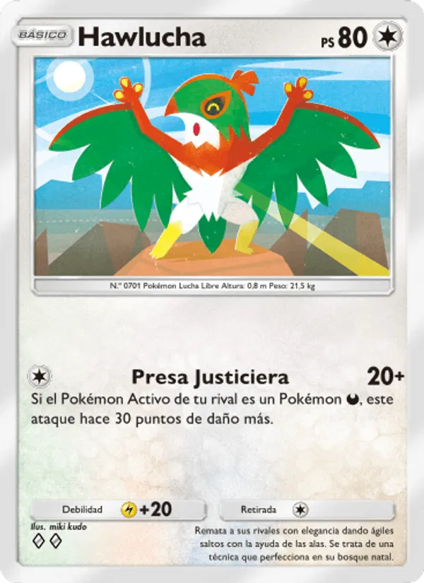 Hawlucha · Guardianes Celestiales 132/155