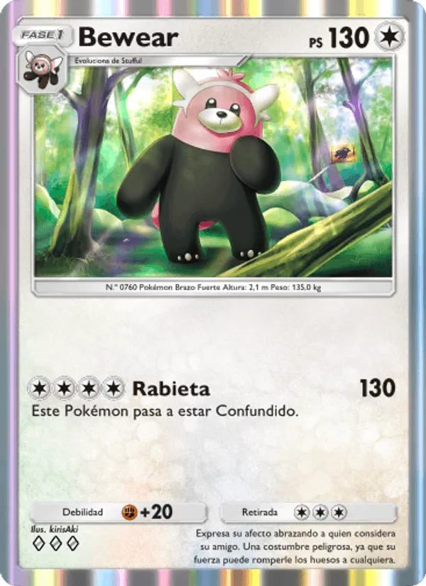 Bewear · Guardianes Celestiales 139/155