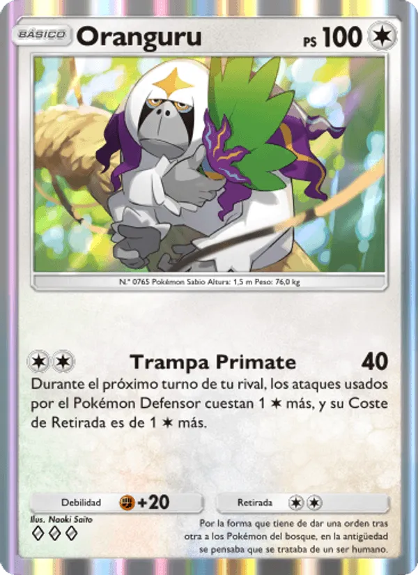 Oranguru · Guardianes Celestiales 140/155