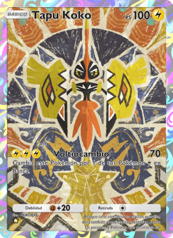 Tapu Koko · Guardianes Celestiales 166/155