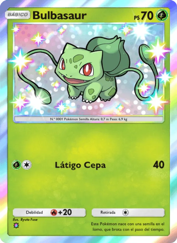 Bulbasaur · Guardianes Celestiales 210/155