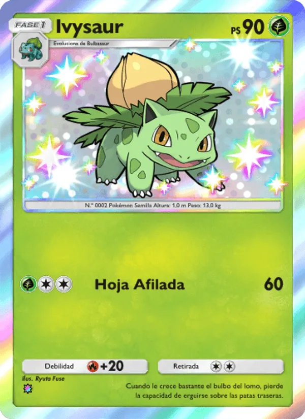 Ivysaur · Guardianes Celestiales 211/155
