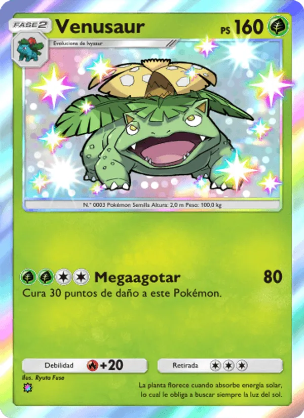 Venusaur · Guardianes Celestiales 212/155
