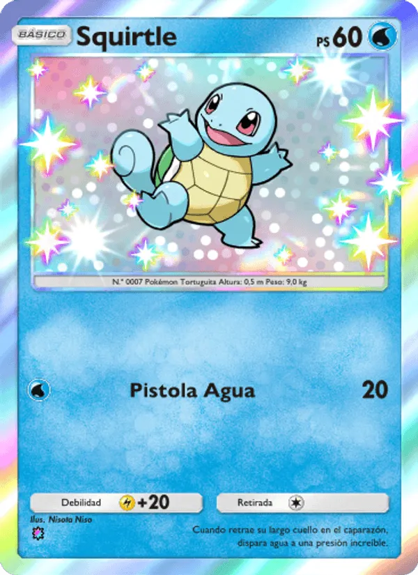 Squirtle · Guardianes Celestiales 215/155
