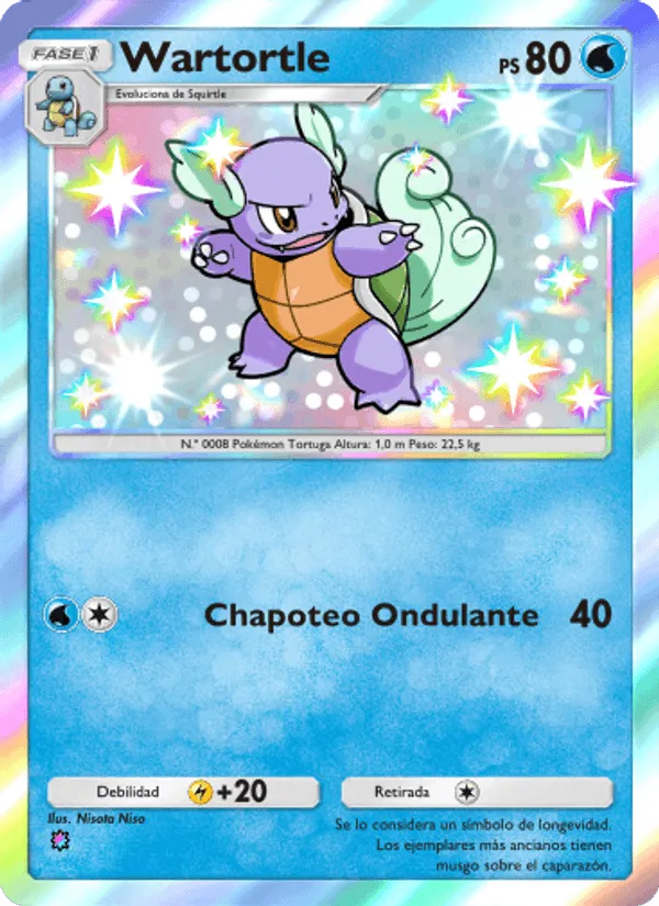 Wartortle · Guardianes Celestiales 216/155