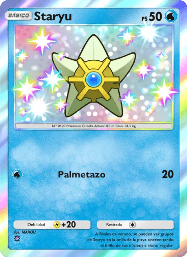 Staryu · Guardianes Celestiales 218/155