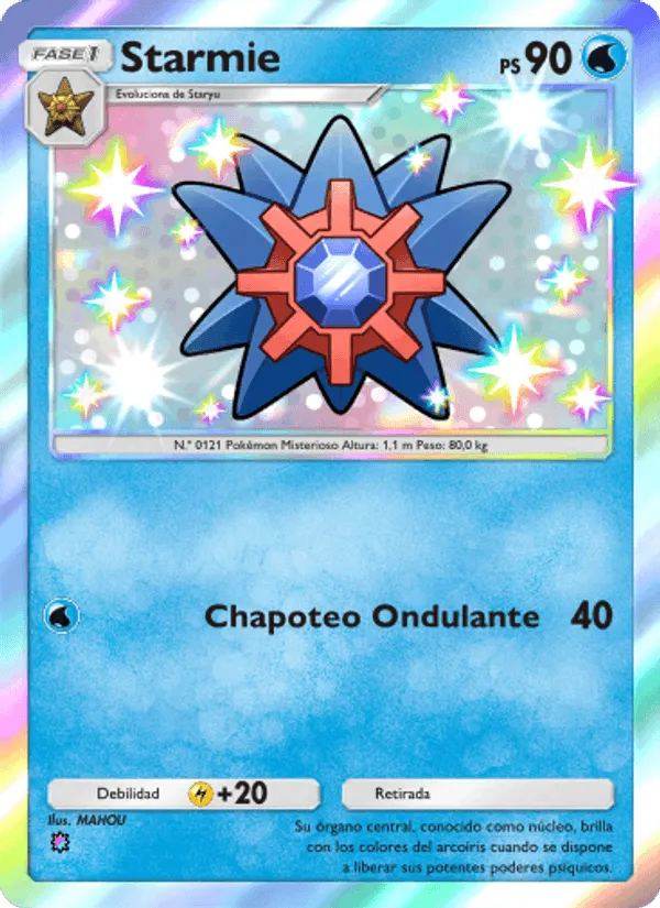 Starmie · Guardianes Celestiales 219/155