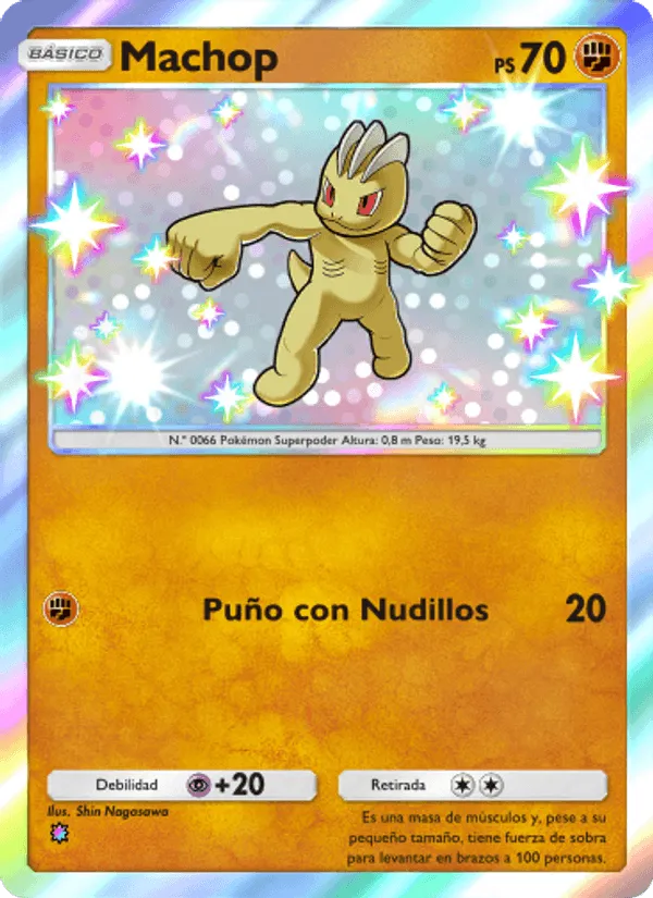 Machop · Guardianes Celestiales 223/155