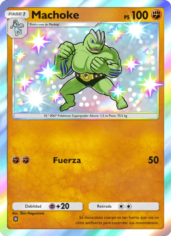 Machoke · Guardianes Celestiales 224/155