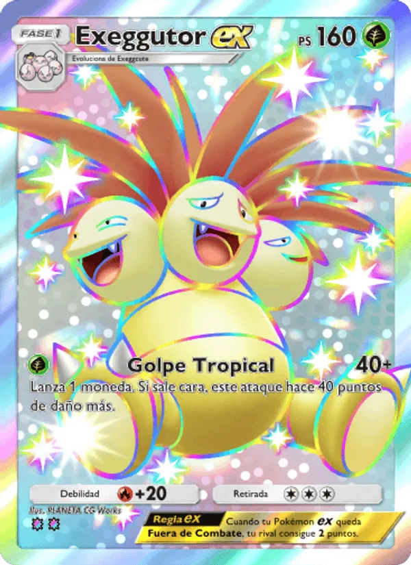 Exeggutor ex · Guardianes Celestiales 231/155