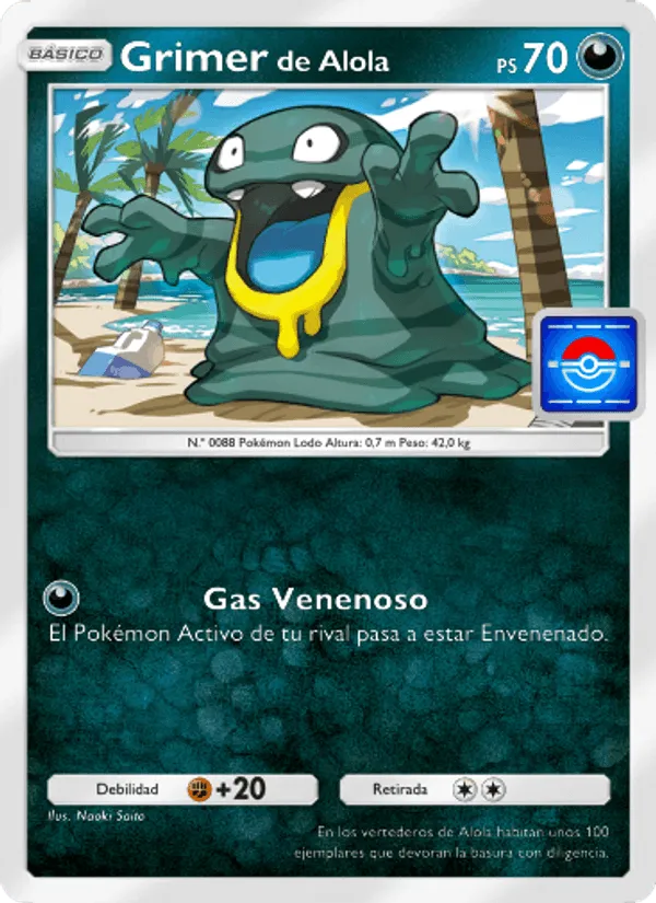 Grimer de Alola · Promo-A 072/92