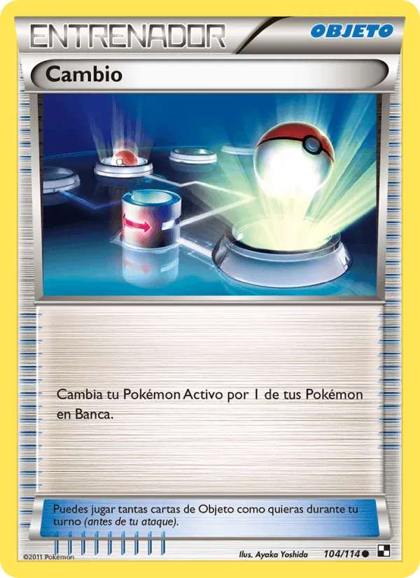 Cambio · Negro y Blanco 104/114