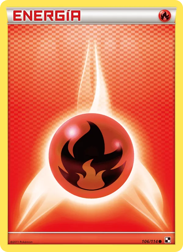 Energía Fuego · Negro y Blanco 106/114