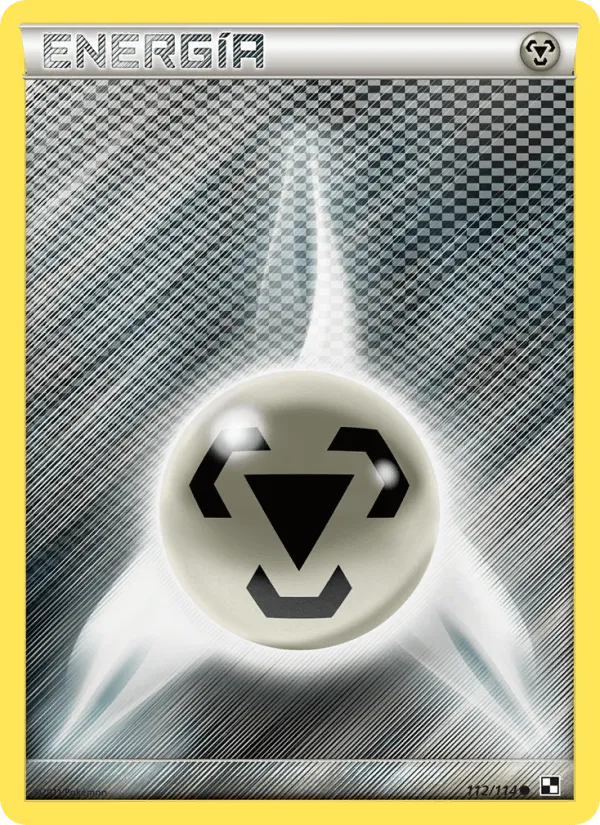 Energía Metálica · Negro y Blanco 112/114