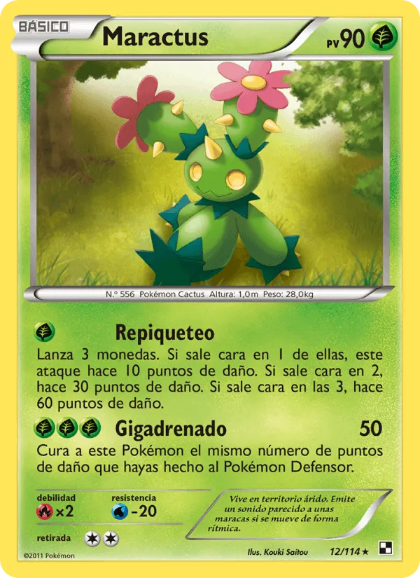 Maractus · Negro y Blanco 12/114