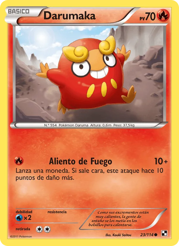 Darumaka · Negro y Blanco 23/114