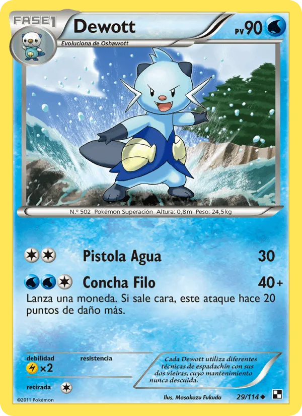 Dewott · Negro y Blanco 29/114
