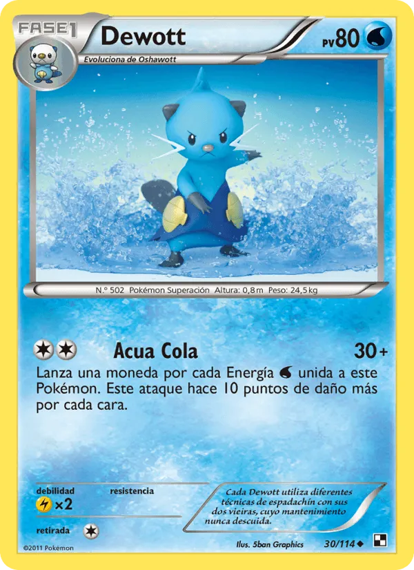 Dewott · Negro y Blanco 30/114