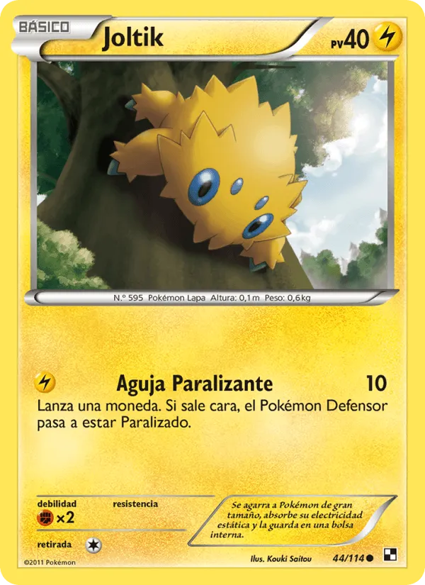 Joltik · Negro y Blanco 44/114