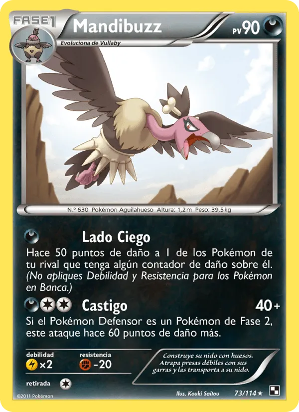 Mandibuzz · Negro y Blanco 73/114
